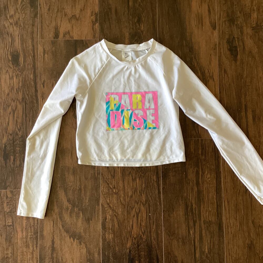 Art Class Cropped Rash Guard - Picture 2 of 5